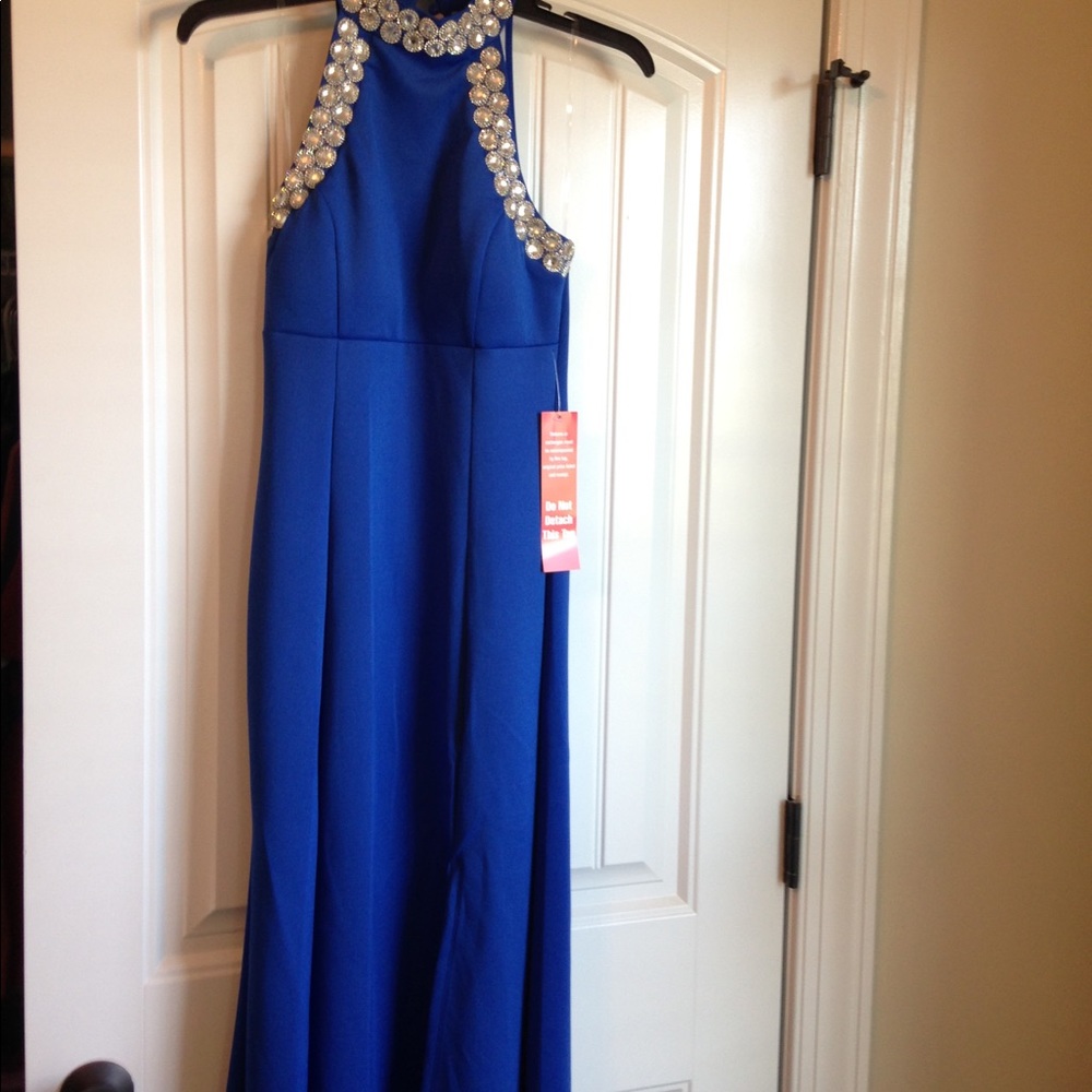Blue Prom Dress